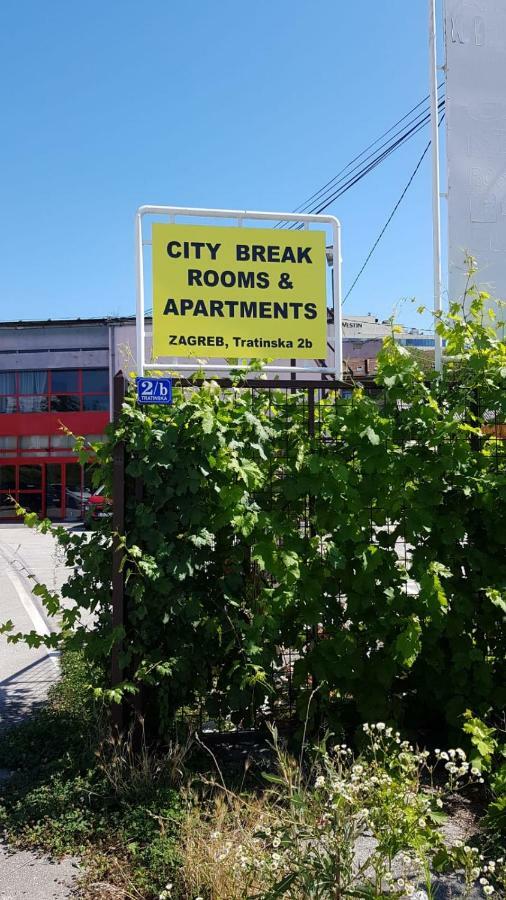 City Break Studio Apartment Zagreb Bagian luar foto